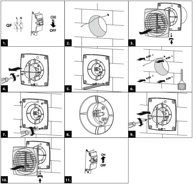 Jak podłączyć wentylator łazienkowy z czujnikiem wilgoci bez błędów Jak podłączyć wentylator łazienkowy z czujnikiem wilgoci bez błędów